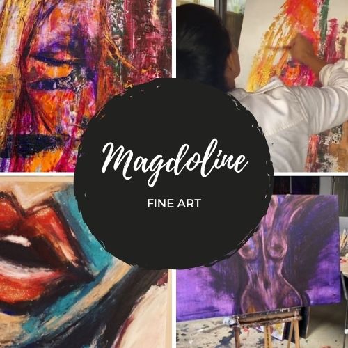 Finger Painting with Magdoline Filice Art Designs